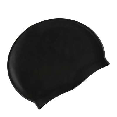 Professional silicone swimming cap manufacturer custom logo adult kid size silicone swim cap